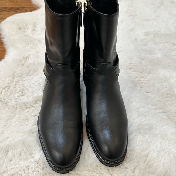 BNIB Chanel Black Chain Ankle Boots, Size 6 - Picture 5 of 6